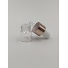 YYNGJCK 15Packs 2ml Sample Glass Dropper Bottles for Essential Oils,
