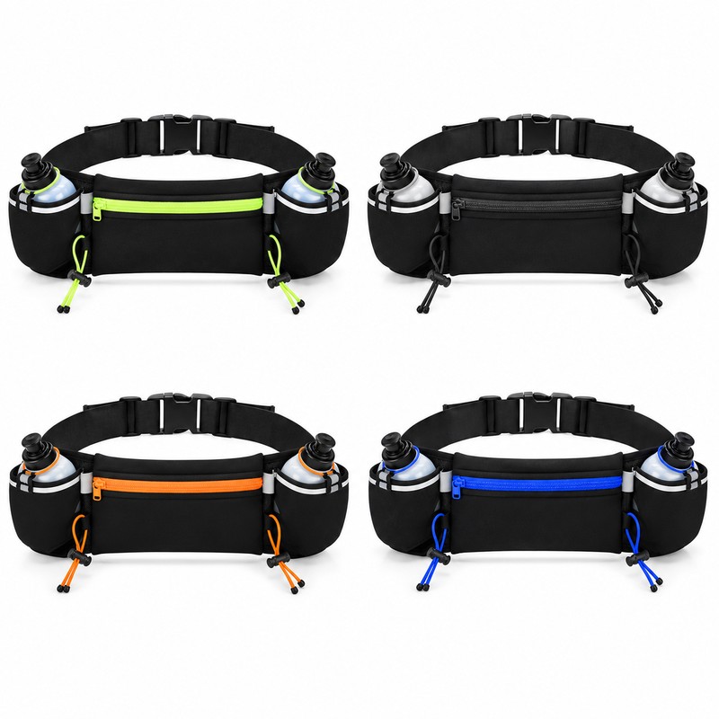 Running Hydration Belt for Men & Women – Dual 200mL