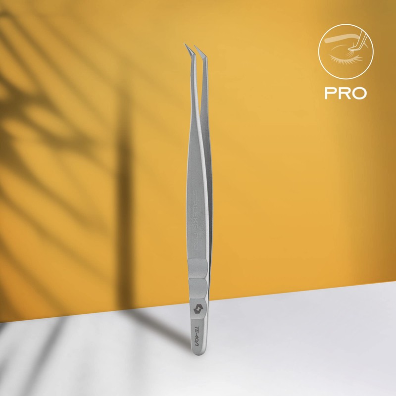 Staleks Pro Professional Eyelash Tweezers Expert 40 Type 1 -