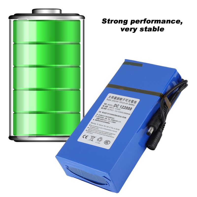 DC 122000 20000mAh Large Capacity Polymer Lithium Battery Built in