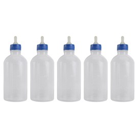 POPETPOP Pet Feeding Bottle 5pcs 120ml Dog Cat Nursing Bottle Baby Animal Nurser Bottle Lamb Feeding Bottle Goat Bottles Feeding Milk Bottle Feeding Supplies for Piglet Goat Calf