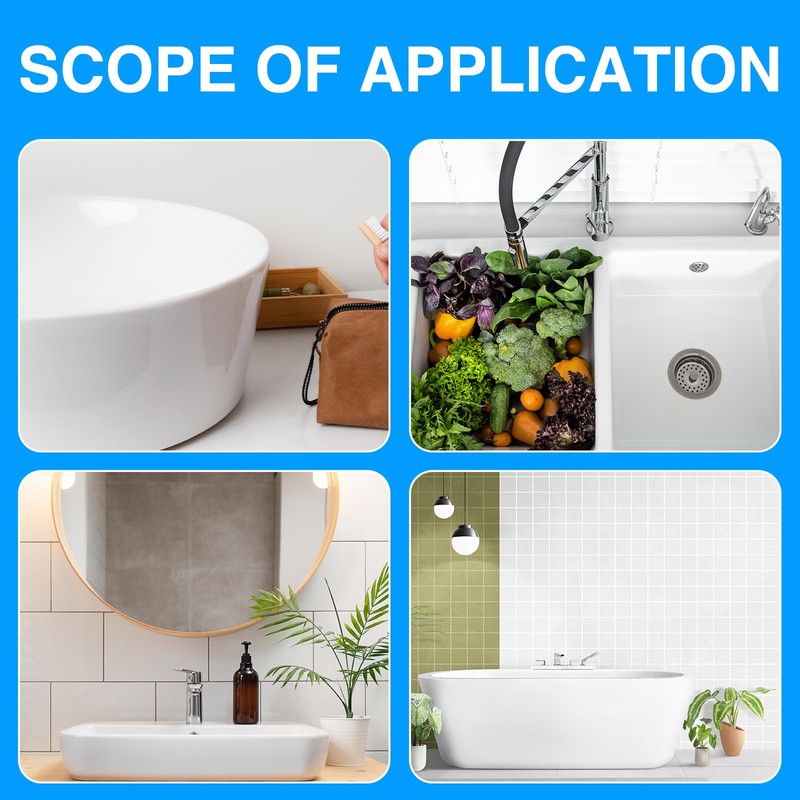 Colaren 2 PCS Upgraded Bath Plug Replacement, Universal Plug with