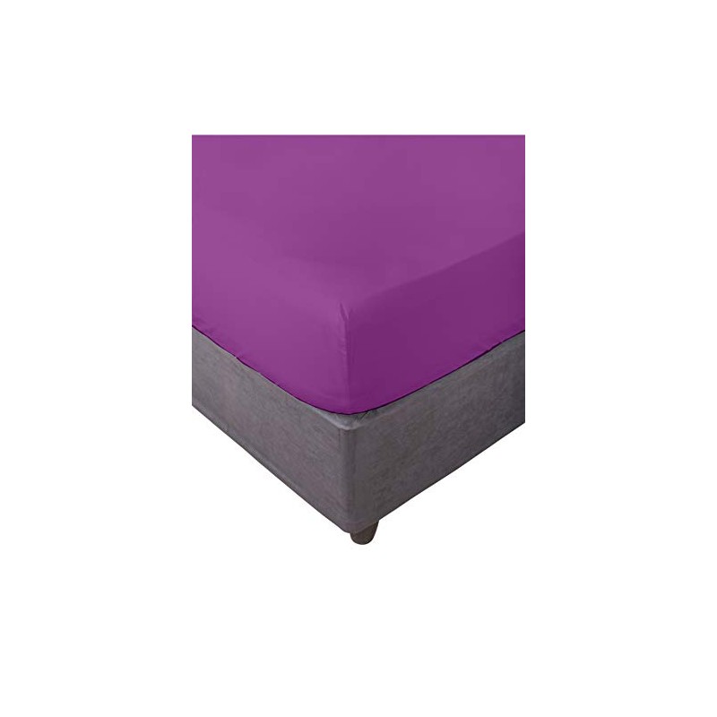 Miracle Home. Fitted Sheet, Elastic, Soft, Comfortable, Anti-Pilling. Cotton 50%