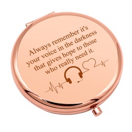 911 Operator Gifts Thank You Presents Compact Makeup Mirror 911 Operator Gift Dispatcher Emergency Dispatcher Appreciation Presents Folding Makeup Mirror for Women Birthday Retirement