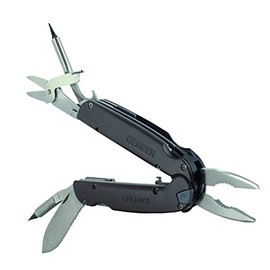 Gerber Multi-Tool BALANCE, schiebbare Zange, Klinge, Teilsägezahnung, Schere, Bits, Pinzette, Alu-Griffschalen