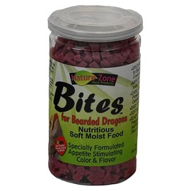 Nature Zone Bearded Dragon Bites Soft Moist Food, 9-Ounce