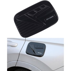For Honda CR-V CRV 2023 2024 2025 Fuel Door Tap Tank Protector Trim Protective Gas Tank Door Cover-Glossy Black