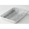 Taniguchi Metal Bat Tray, Deep Type, Made in Japan, M,
