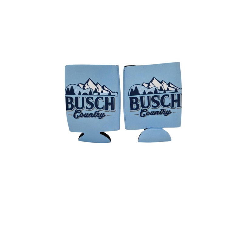 Busch Can Cooler 'Busch Country' Edition - Set of 2