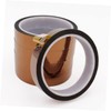 STOBOK Polyimide Heat Tape 4 Rolls High Temp Insulation Tape