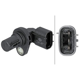 HELLA 6PU 013 122-601 Sensor, crankshaft pulse - 3-pin connector - with seal ring