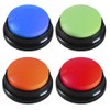 SKJJL Buzzer with Recording Function Dogs, Pack of 4 Answer
