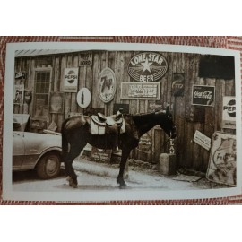 Luckenbach, TX Texas  GENERAL STORE & POST OFFICE  Gillespie County  Postcard