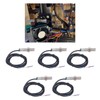 5Pcs Proximity Switch IP65 Waterproof Non Contact 2 Wire Normally