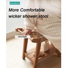 HDPS Shower Bench Seat for Inside Shower, Waterproof Shower Stool
