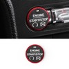 BETTERHUMZ Engine Start Stop Button Trim Sticker for Mustang 2015