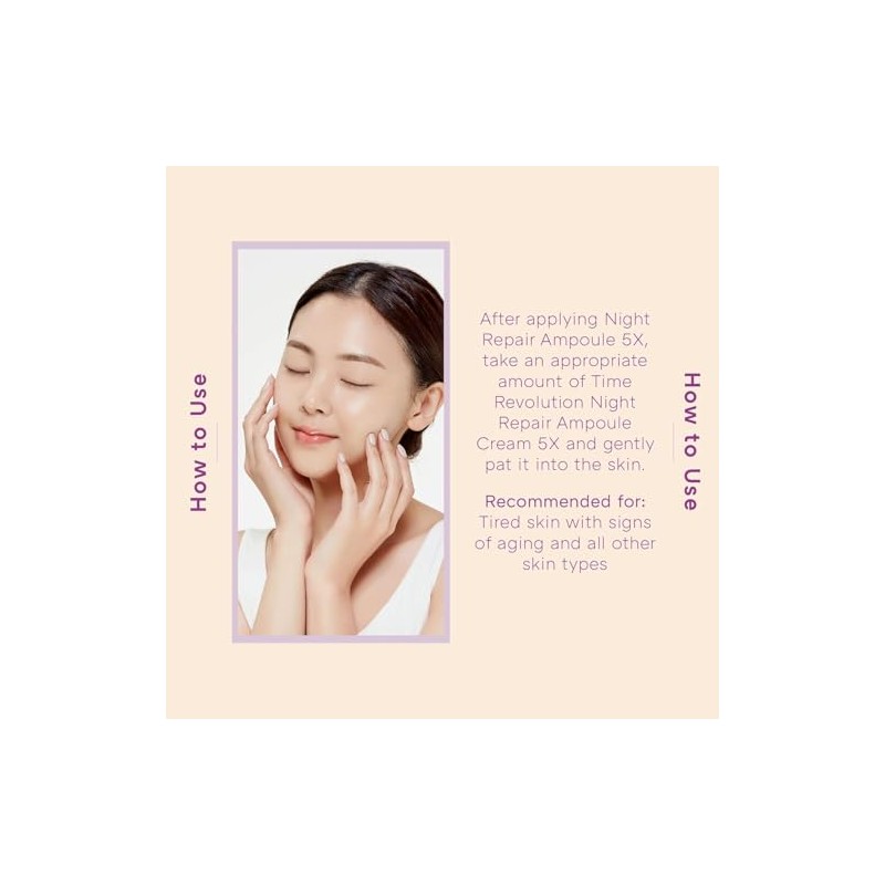 Missha Time Revolution Night Repair Ampoule Cream 5x 50ml