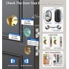 Veise Keyless Entry Door Lock with 2 Lever Handles -