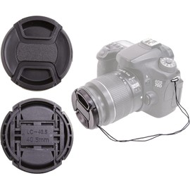 CamDesign 77MM Snap-On Front Lens Cap Cover Compatible with Canon, Nikon, Sony, Pentax All DSLR Lenses
