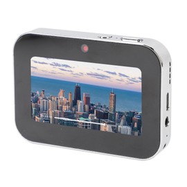 64MP 4K Digital Camera, D6 3 Inch Touchscreen Digital Point and Shoot Camera for Photography and Video, Built-in Flash, Music Player, Voice Recorder, Alarm Clock, OTG Connection