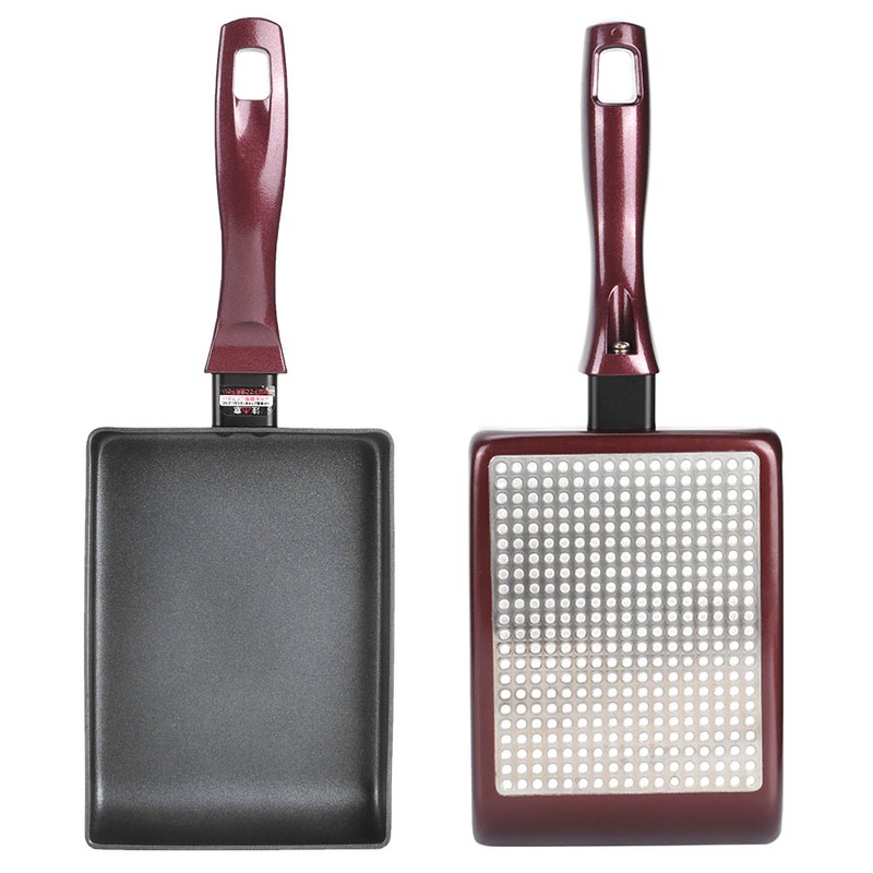 Frying Pan Smokeless NonStick Square Eggs Roll Aluminum Household Frying