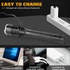 Garberiel 9900000Lumen Super Bright XHP120 LED Flashlight Rechargeable High Powerful