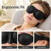 3D Sleep Mask for Dry Eyes – Moisture Chamber Design,