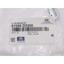 Hyundai OEM Uncut Key Blank Smart Key Remote Fob Insert For 2016-2017 Hyundai Tucson