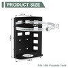 CZC AUTO Propane Tank Holder Mounting Bracket for 10LB Bottle