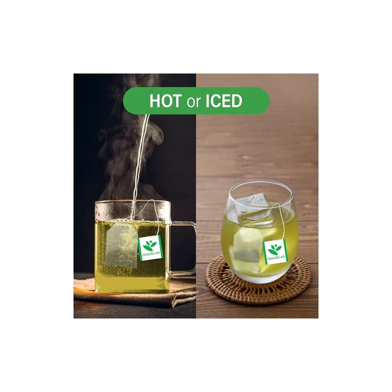 MAEDA-EN Té Verde Sen-Cha Con Matcha (100 Bolsitas) En Polvo,