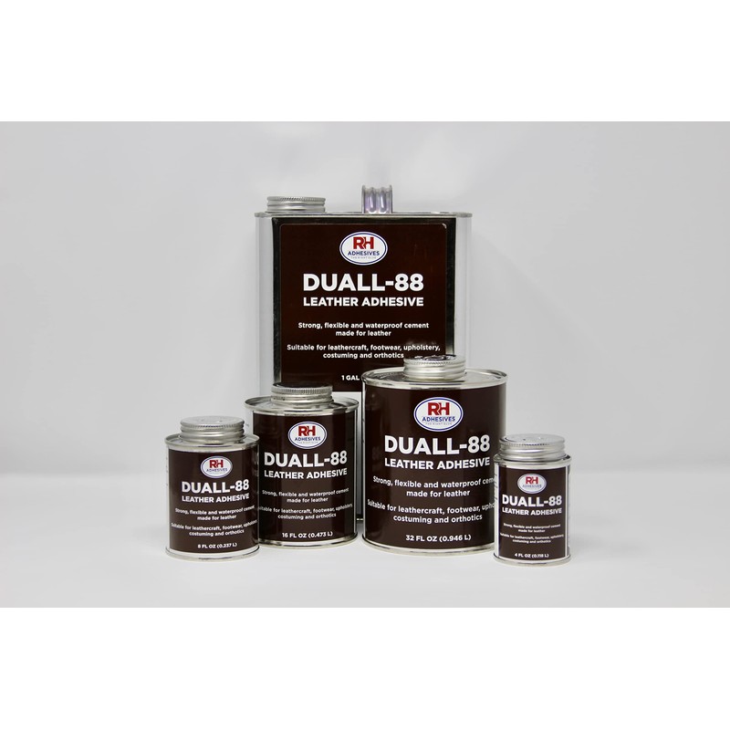Duall-88 Leather Adhesive, 4 oz. can - Leather Repair Glue,