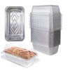 Disposable Loaf Pans With Lids Bakeware Set, 2lb, 55 Pack,