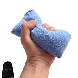 DEEYOTA Finger Contracture Cushion, Grip Cushion, Finger Contracture, Elastic Band, Hand Finger Assistance for Contracture, Elderly Contracture Skin Breakdown, Grab Bar, Rehabilitation Training