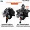Aolamegs Safe Hard Hat with Ear Protection and Double Visor
