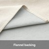 smiry Faux Linen Table Cloth Rectangular 140x300cm, Water resistant Tablecloth