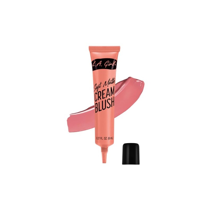 L.A. Girl Soft Matte Cream Blush, Rosebud GBL441