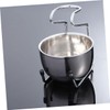 FOMIYES Men's Shaving Bowl Stand Stylish Grooming Kit Essential for
