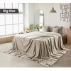 Utopia Bedding Khaki 100% Cotton Blanket [Big Size - 120x120