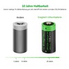 Enegitech CR123A 3V Lithium Battery, 123 3 Volt Lithium Battery,
