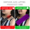 povtii 2PCS Car Seat Belt Cover Pad, Soft Auto Seatbelt
