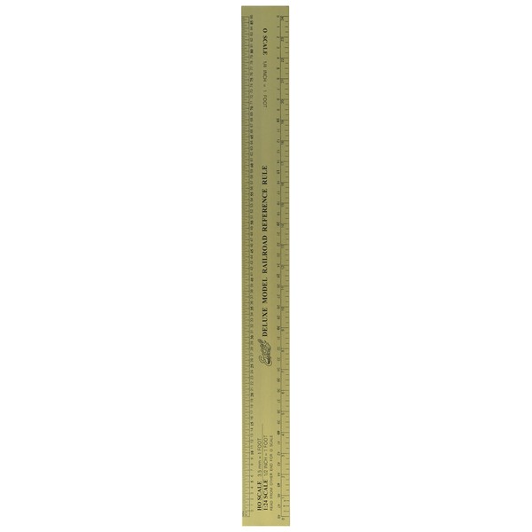 Excel Deluxe Model Railroad Reference ruler