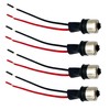 4 Pcs 1156 Light Bulb Sockets, Male Head 1156 BA15S