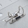 Esselte A4 Lever Arch File, White, 52mm Spine, Plastic, Pack