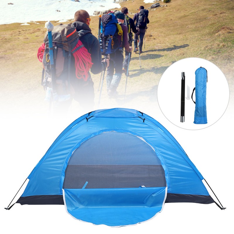 Outdoor Single Person Leisure Waterproof Tent for Camping Fishing Climbingblue