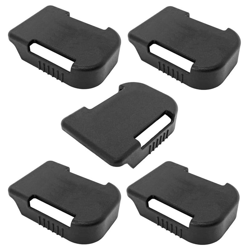 QINIZX 5 Packs Battery Wall Mount Storage Shelf Rack, Battery