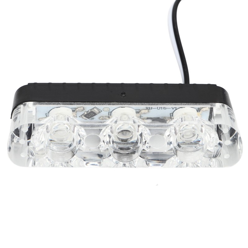 12V Car Emergency Strobe Lights Bright Illumination 24 LED Lights