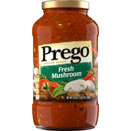 Prego Pasta Sauce, Mushrooms, 24 oz