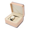 Alloy Quartz Movement Watch Men Elegant Shiny Rhinestone Watch with
