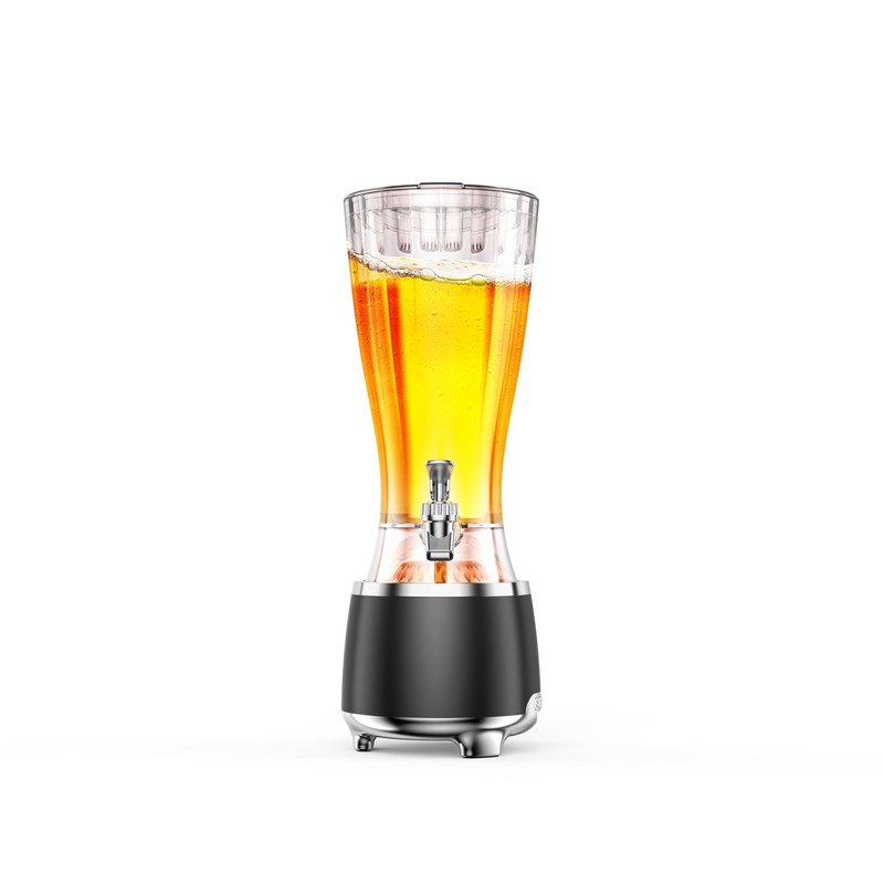 TarnorLer LED Beverage Dispenser with Bluetooth (black)
