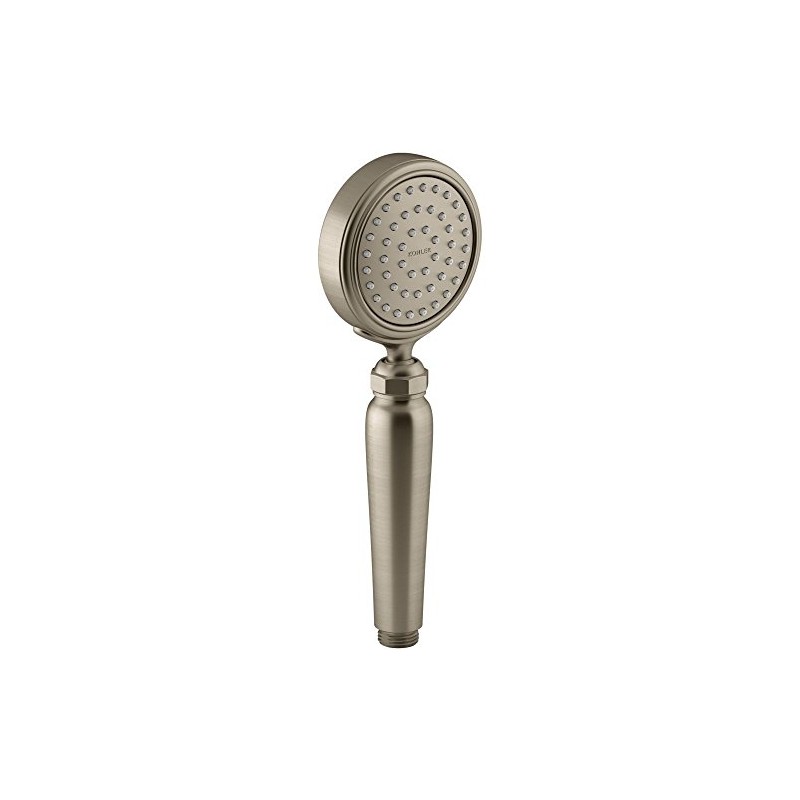 KOHLER K-72776-BV Artifacts Single-Function 2.0 Gpm Handshower, Vibrant Brushed Bronze